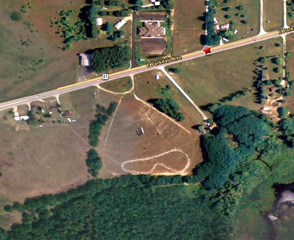 Chippewa Drive-In Theatre - Aerial